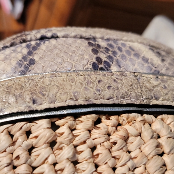 COACH STRAW NATURAL BAG 17”x10”x6”, Large Tote, Gorgeous!🔥 - Picture 9 of 17